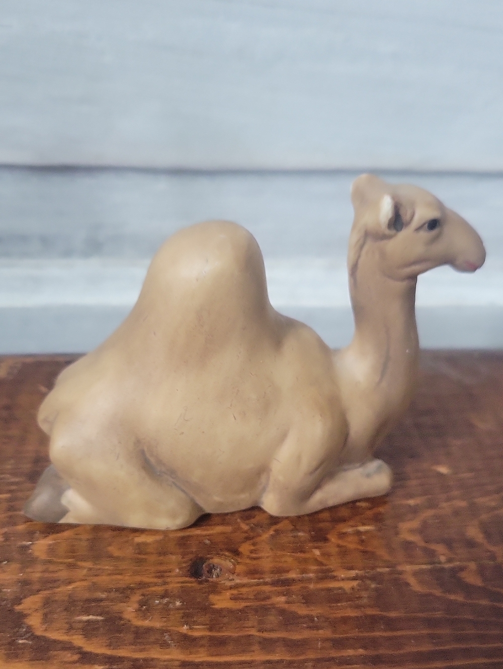 Neutral Brown Ceramic Camel Figurine - Home Accent